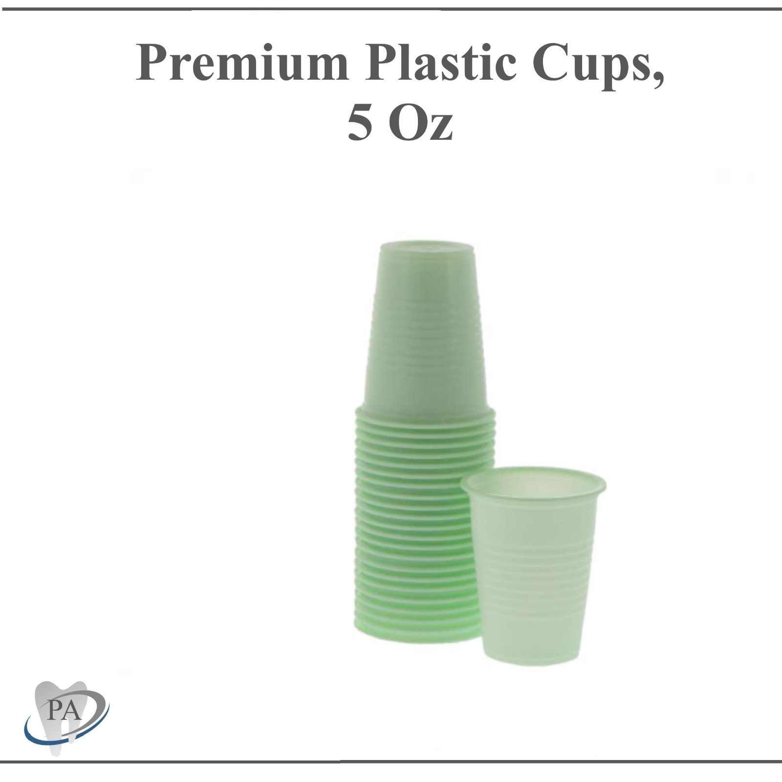 Dental Office Patient Medical Cups 5 oz Plastic Drinking Disposable 100-5000