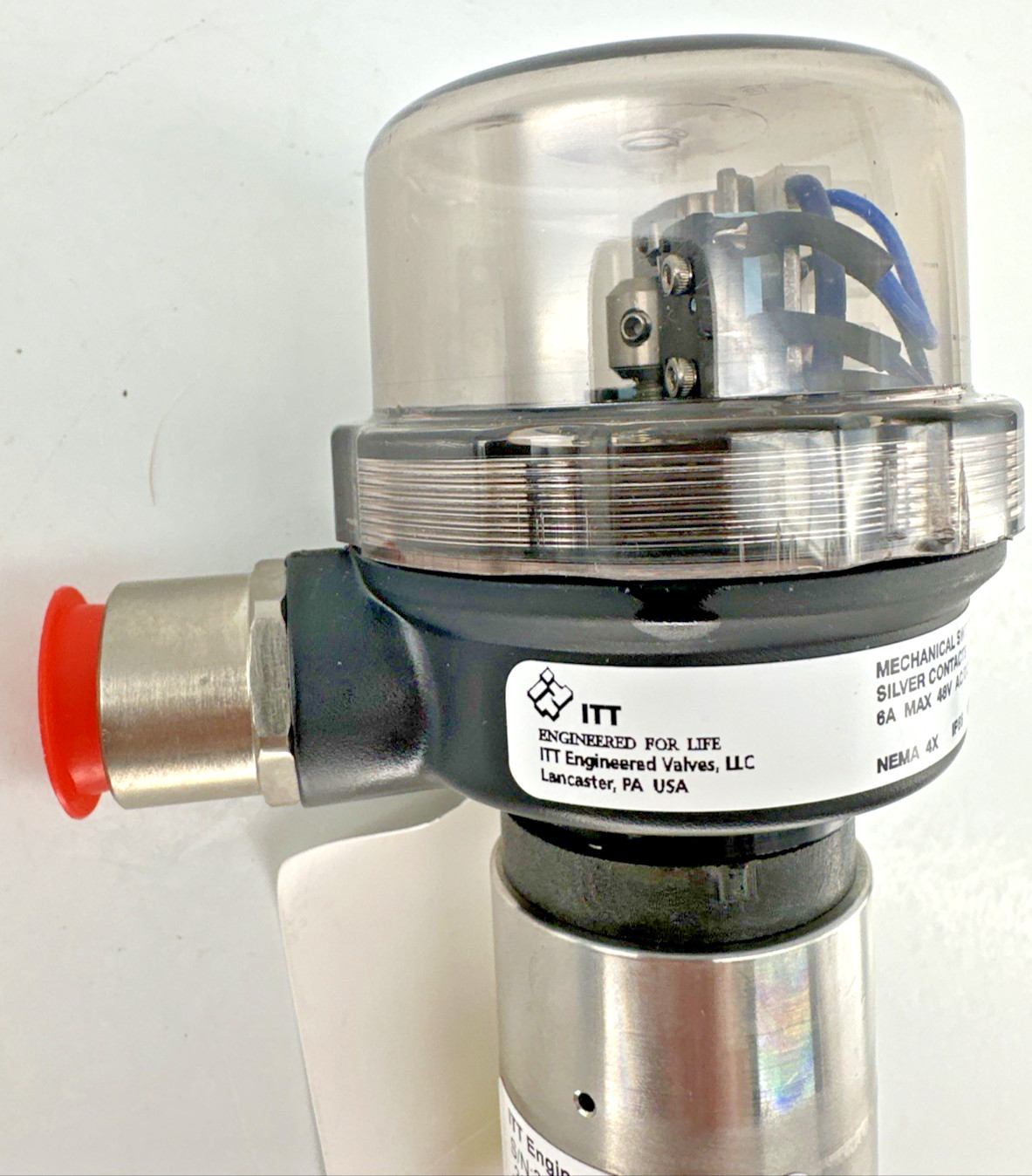 ITT Bio-Pure .38” Diaphragm Valve 316L SS Butt Weld EPDM NOS Medical Lab AXS26S