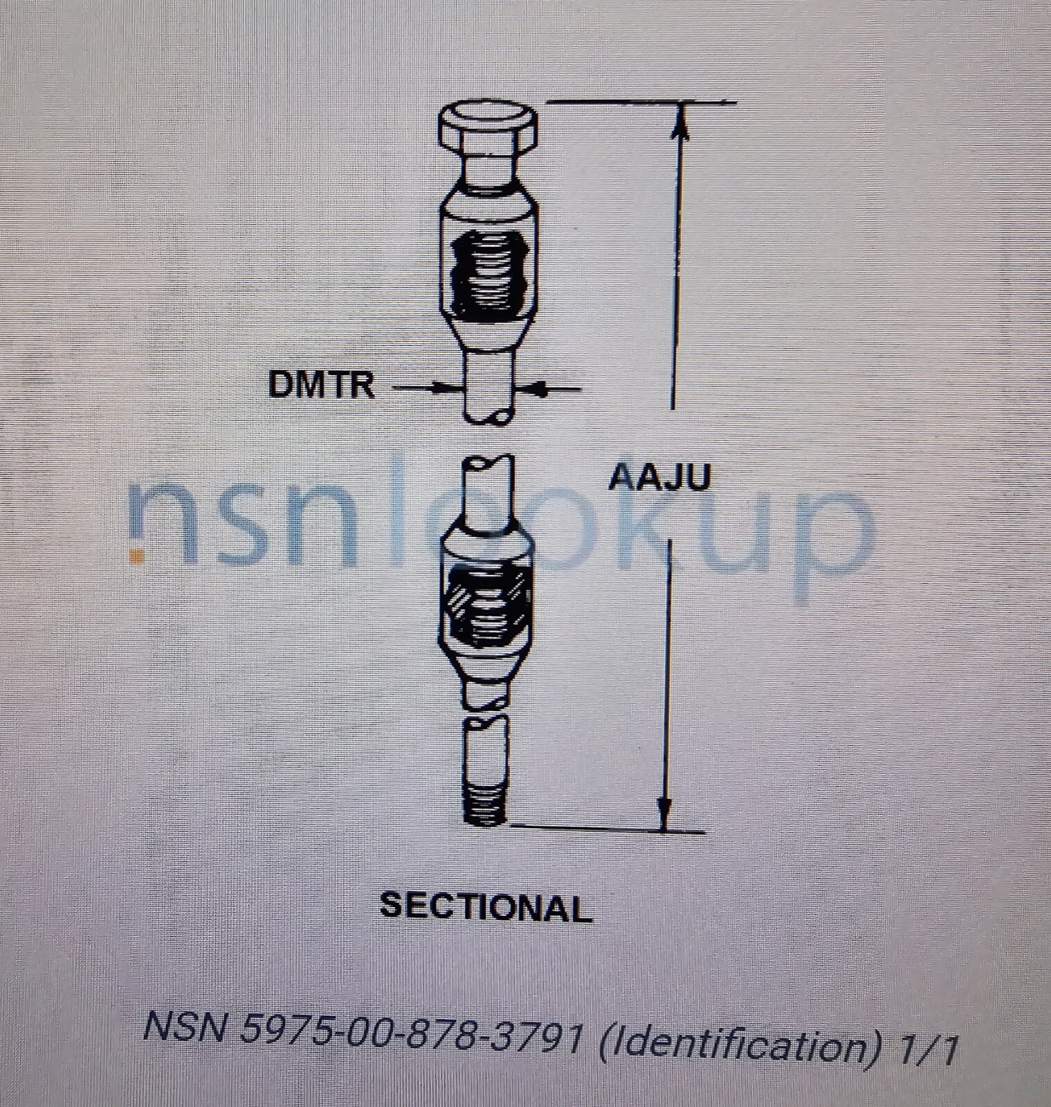 Military/DOD – Grounding Rod Kit (9 FT) – NSN 5975-00-878-3791 – P/N AA55804-3B