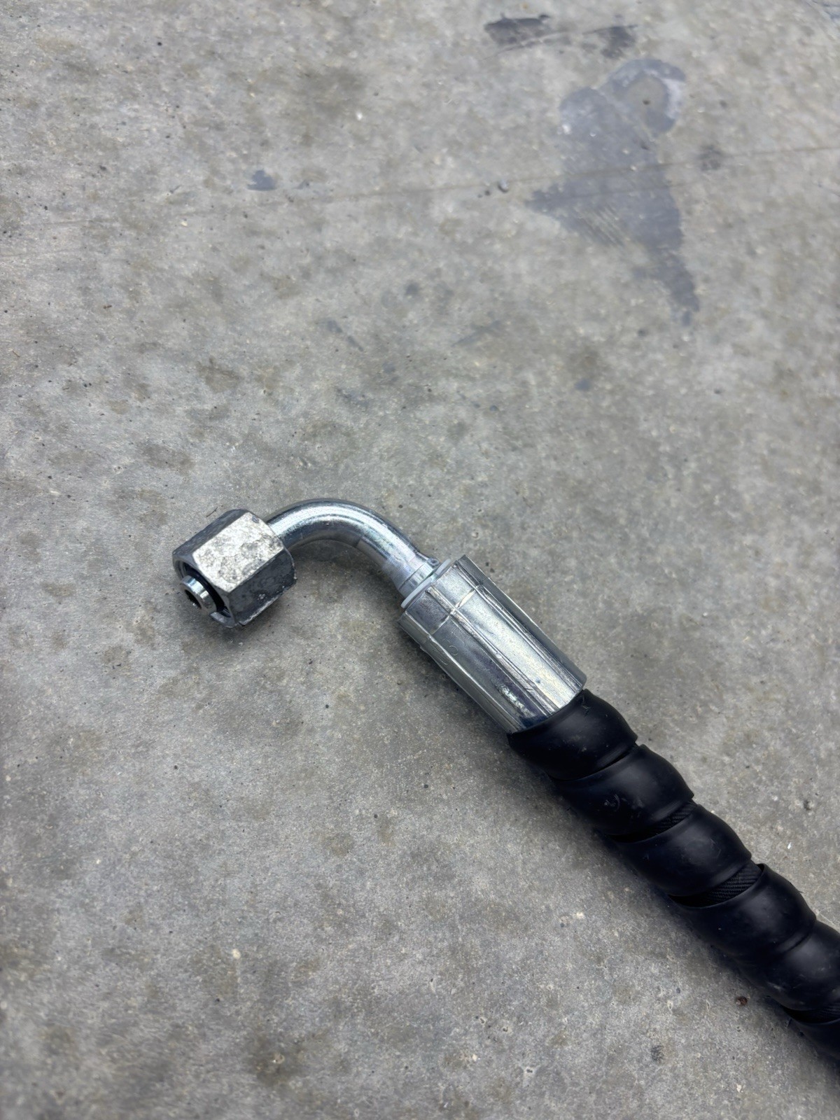Agt Miva Chinese Mini Excavator Hydraulic Hose 1/4 M14x1.5 X 24” 90° & Straight