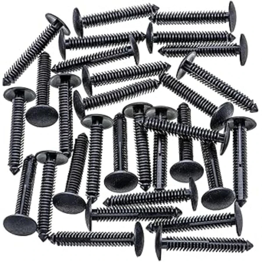 30pcs Rocker Panel Moulding Retainer Clip for Mustang 2013-2021, 30pcs