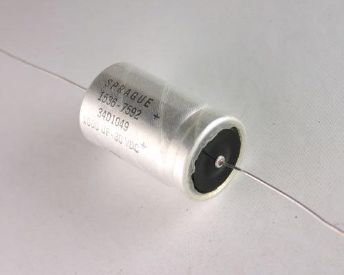 (5pcs) 1000uF 30V Axial Electrolytic Aluminum Capacitor DC 30VDC Audio 1,000uf