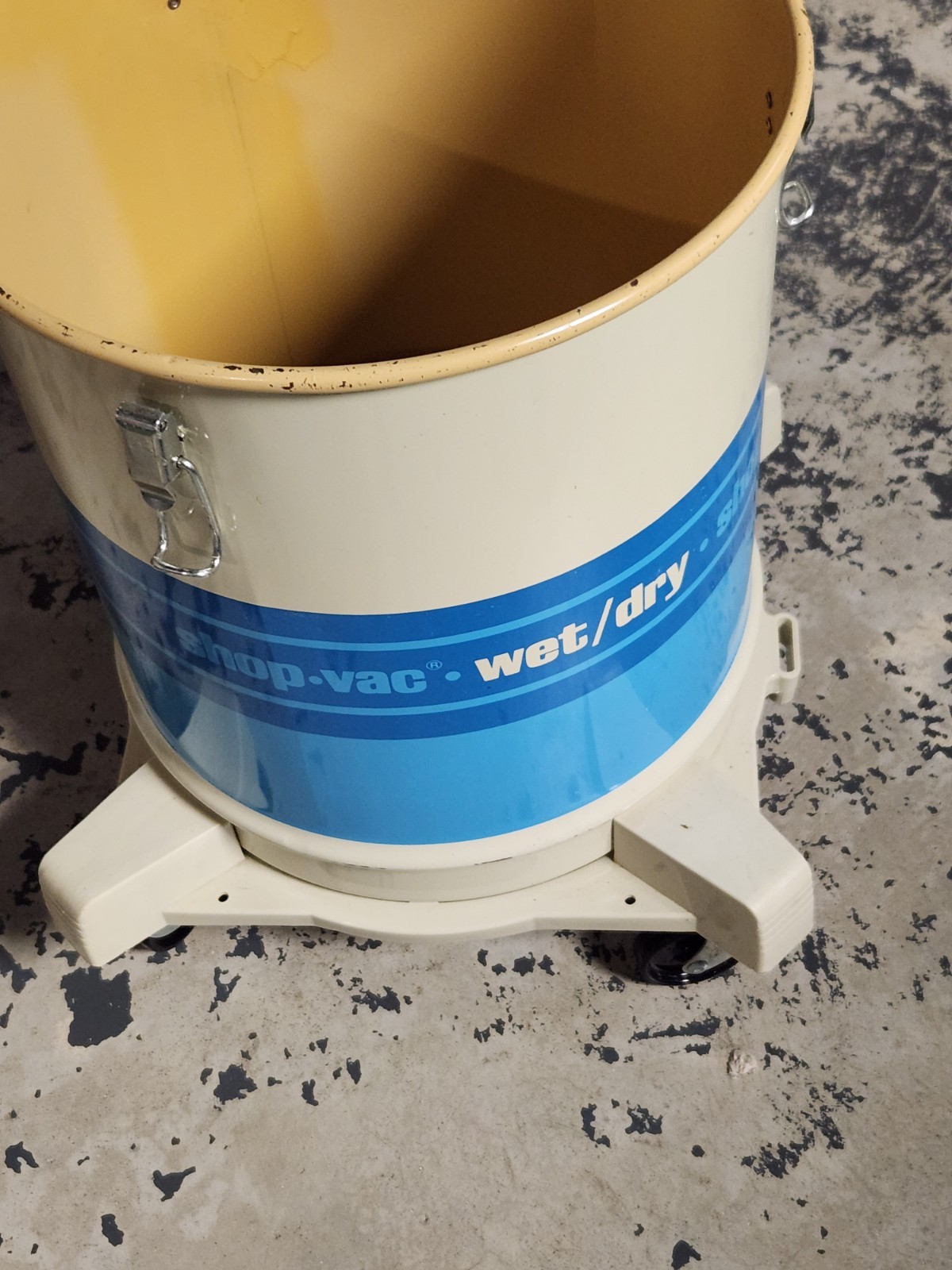Rare Vintage True Value Blue/White 5gal Wet/Dry Shop Vac