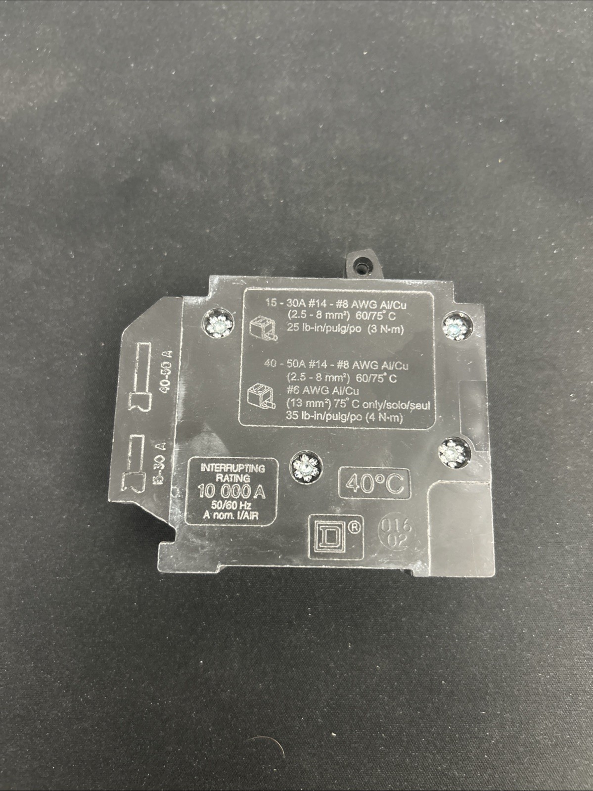 Square D HOMT2020 Homeline 20 amp Twin 1 Pole Tandem Circuit Breaker NEW!!