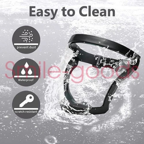 Anti-Fog Safety Face Mask Dust Splash Resistant Cycling Work Grinding Shield