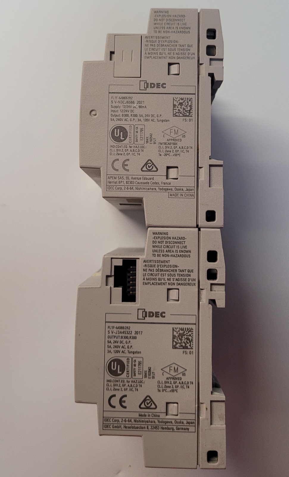 IDEC Smart Relay FL1F-M08B2R2 LOT OF 2