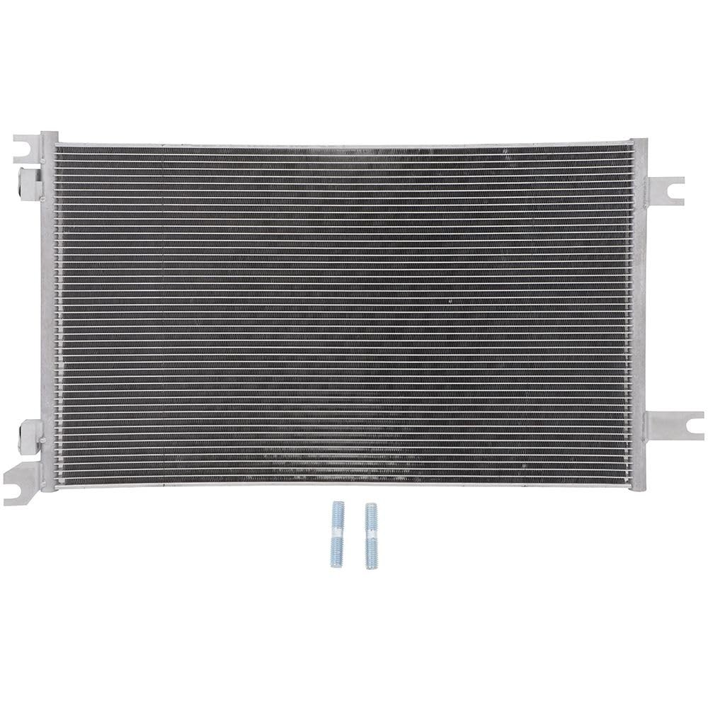 Aluminum Condenser Truck Front Silver CB17019702