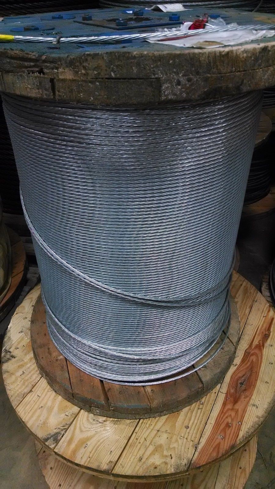 1/4″ Galvanized Steel Strand Cable Guy Wire 1×7 EHS (200 Feet)