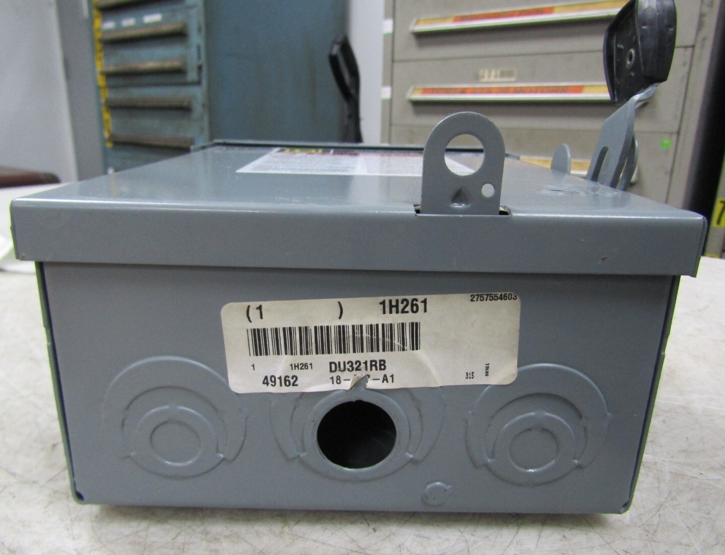 👀SQUARE D 30 AMP NON-FUSED SAFETY SWITCH 3Ø 240 VAC 7.5 HP MAX TYPE 3R DU321RB