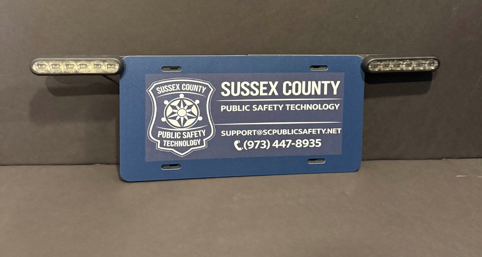 SoundOff Signal mPower 4″ Horizontal License Plate Bracket