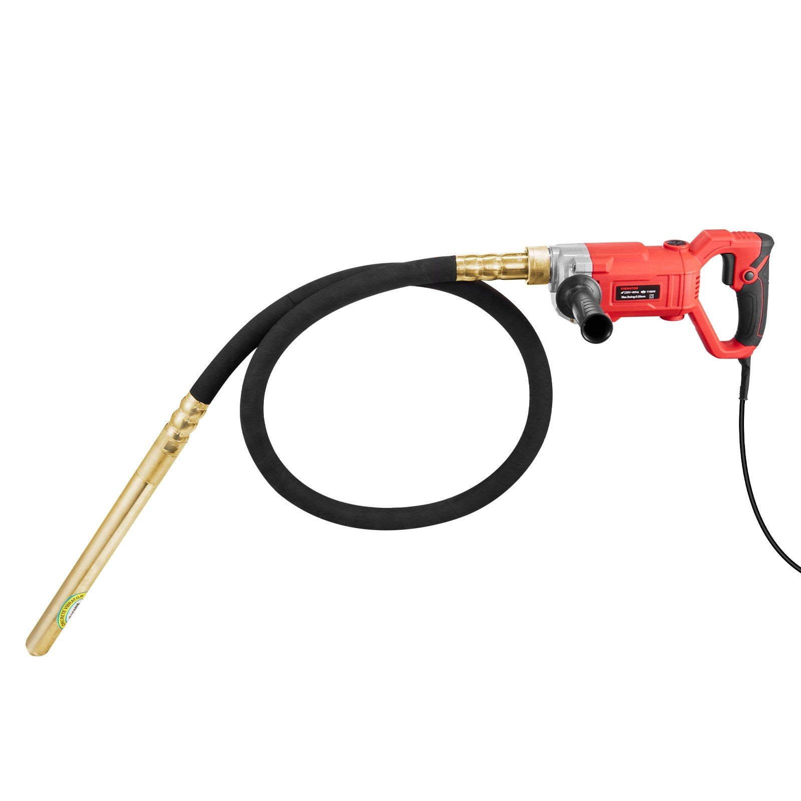 Concrete Vibrating Tool 950W 13000VPM 2m Pencil Shaft Mixer
