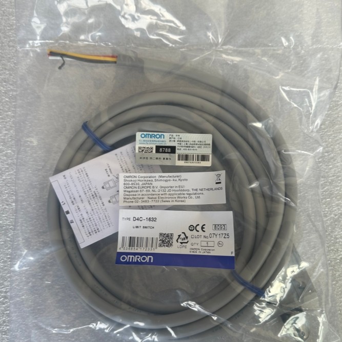 D4C-1632 Omron New Limit Switch 1PCS D4C1632: US Inventory, Fast Dispatch