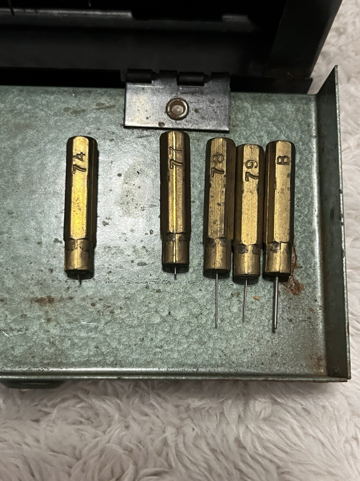 Vintage Quality Manufacturing Gauging Drill Kit #40-80 Gas Orifice Original Case