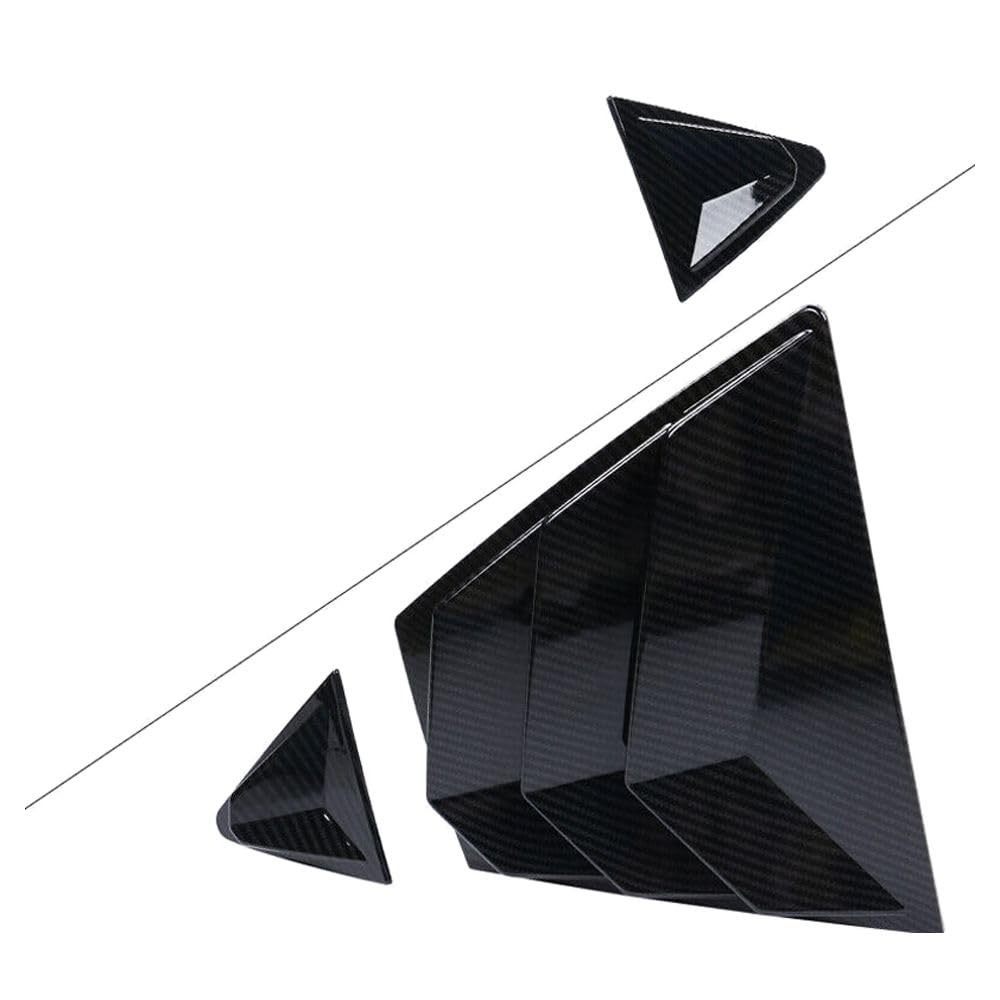 Toyota Corolla 2020-2021 Window Louver Visors 4pc Carbon Fiber 224-0445