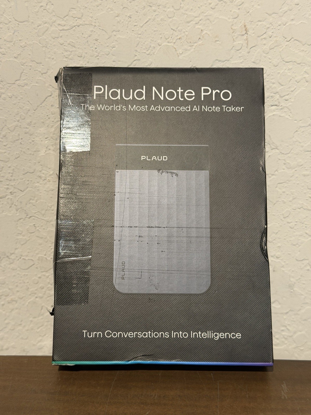 Plaud Note Pro Empowered AI Voice Recorder with Magnetic Case in Black | PN0300