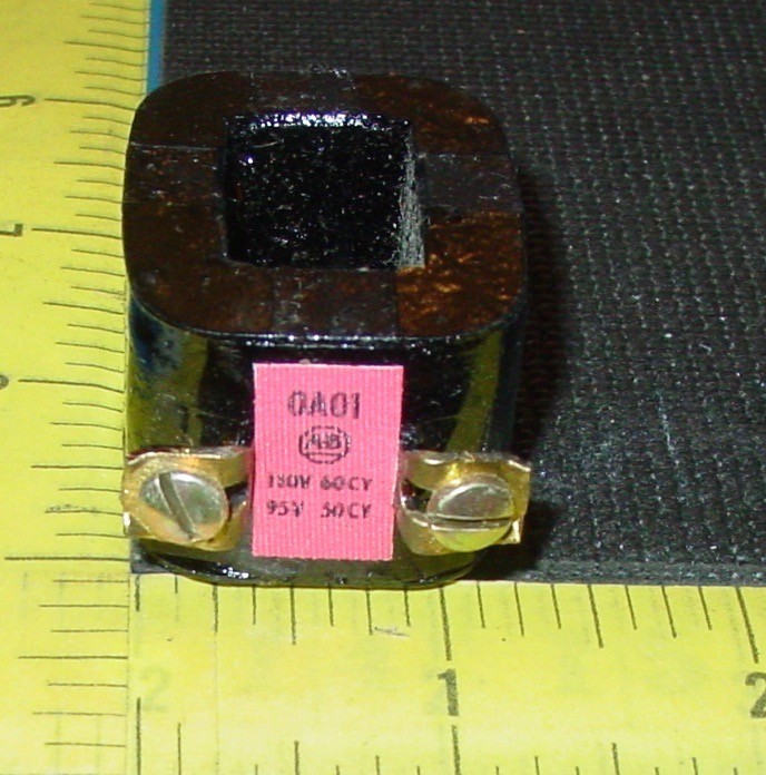 Allen-Bradley OA01 Coil, Size 0, 95/110VAC, 50/60HZ (0A01) NOS