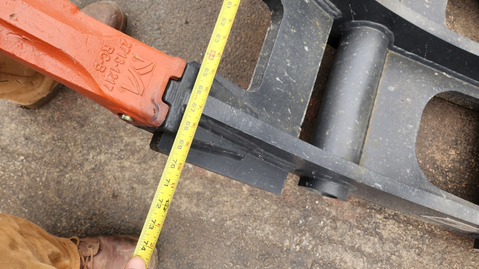 SEVERE DUTY CAT 330 336 DB Linkage Root Rake Excavator Stump Demo 90mm 100mm Pin