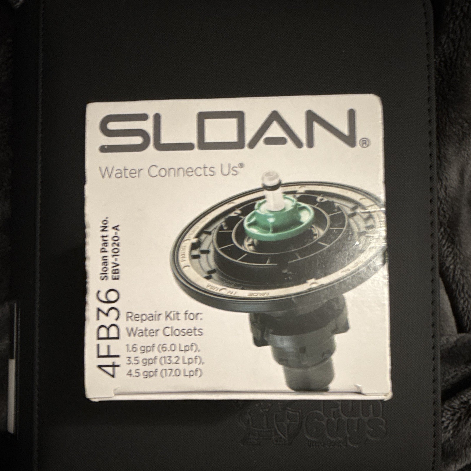 Sloan Optima Plus EBV-1020-A Automatic Solenoid Flush Valve Repair Kit