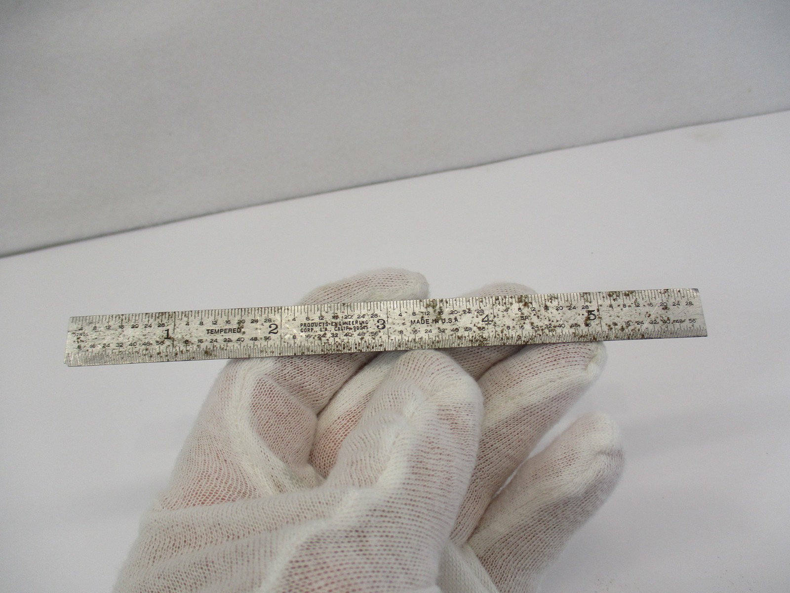 (3) 6″ Scales Ruler Rule Scale GENERAL 305 ME, PEC Tools 5R, Executive SS USA VG