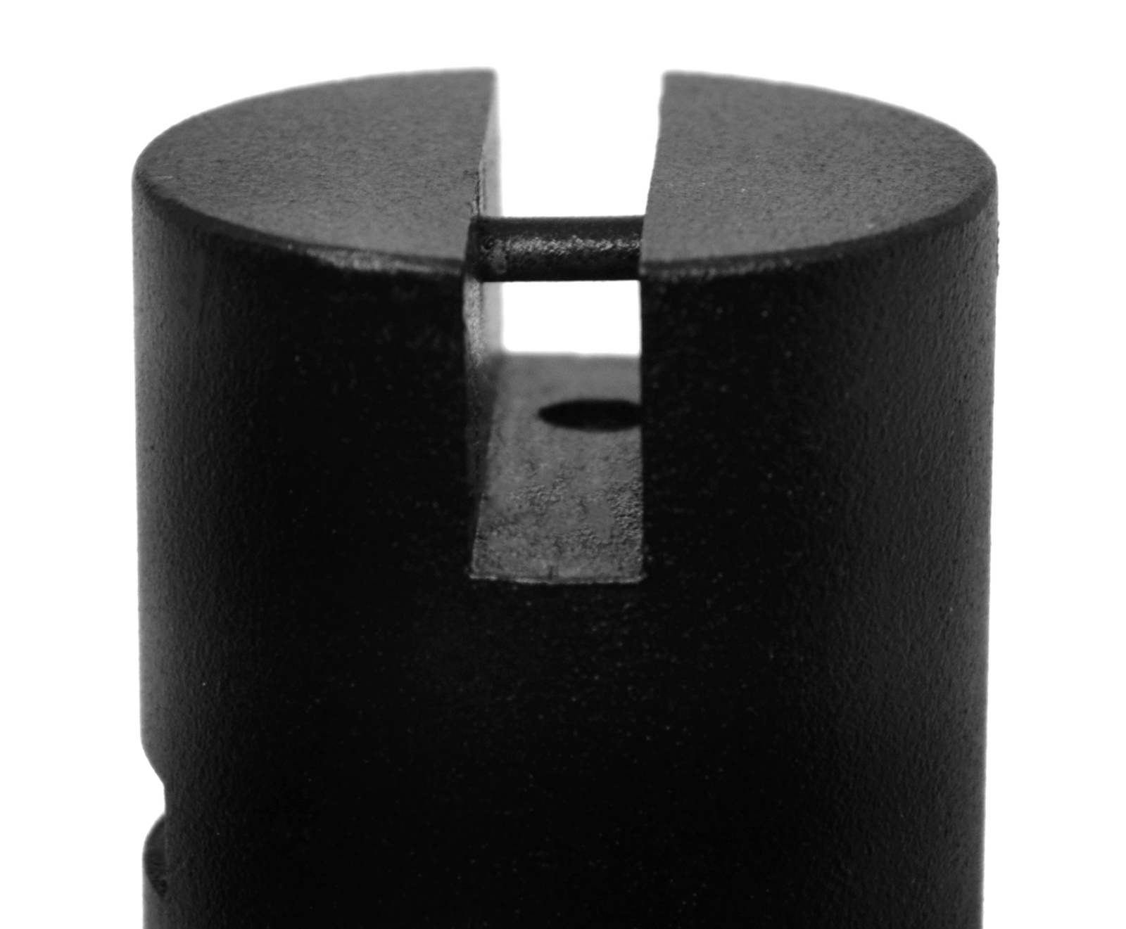 Hooked Iron Weight, 200g – with Bottom Slot – Powder Coated Steel – Eisco Labs