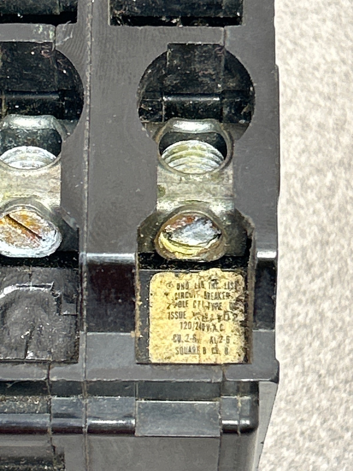Square D QO260 60A 2 Pole Miniature Circuit Breaker