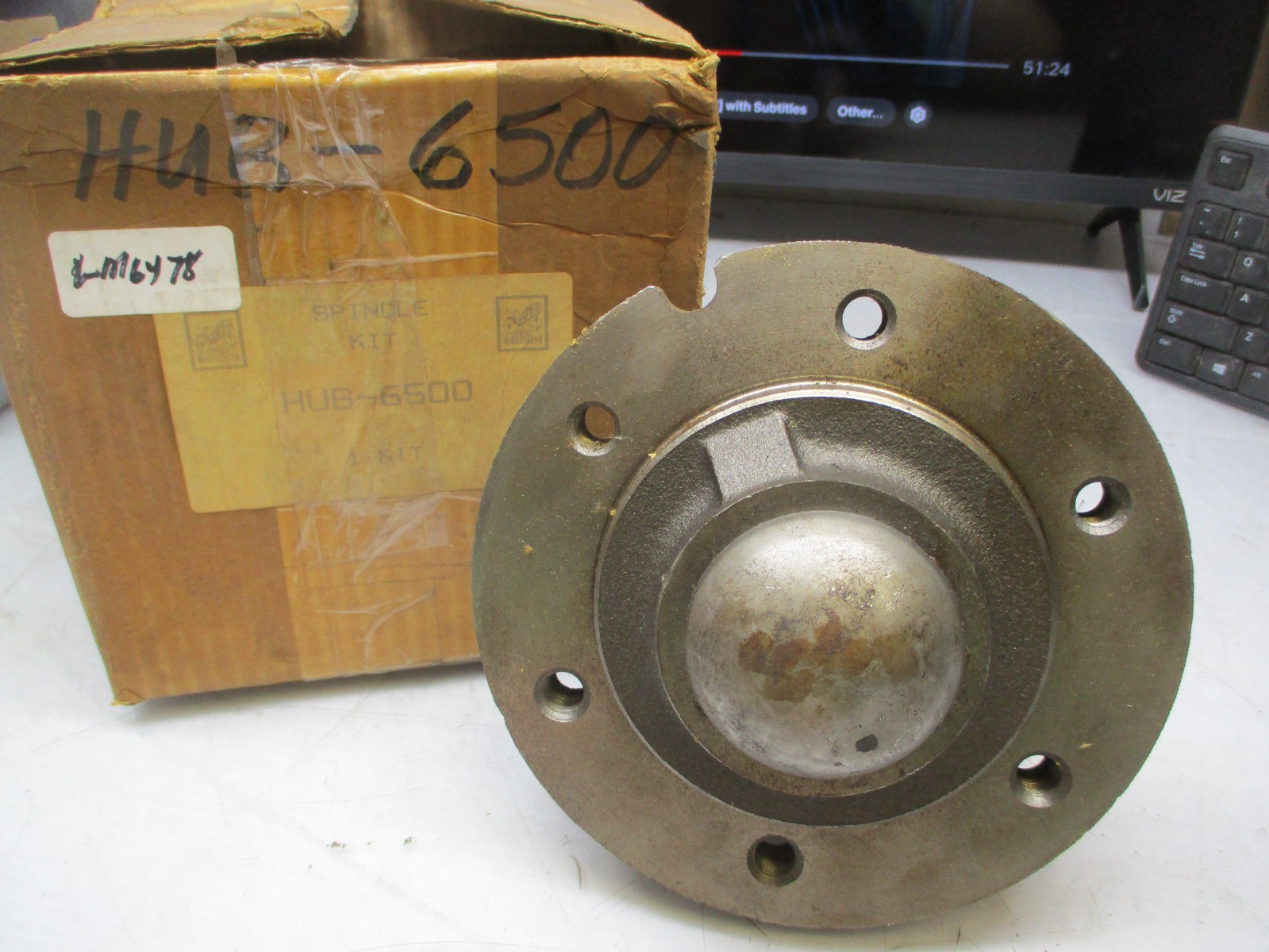 Tisco SPINDLE KIT HUB 6500