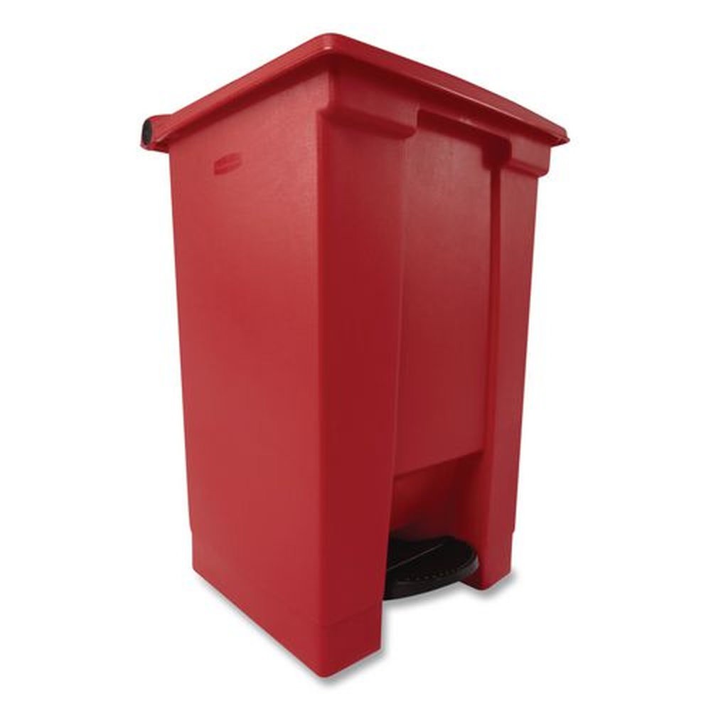 Rubbermaid Commercial 6144RED 12 gal Indoor Utility Step-On Waste Container New