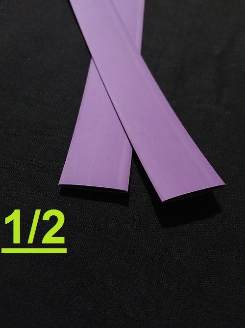 1/2″ inch 12.7mm PURPLE 2:1 heat shrink tubing polyolefin (1 FOOT)