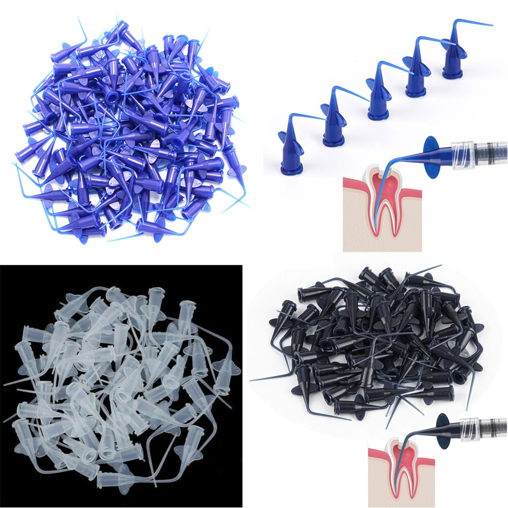 0.25/0.35mm Dental Endo Irrigation Needle syringe Tips Disposable Irrigator Tip