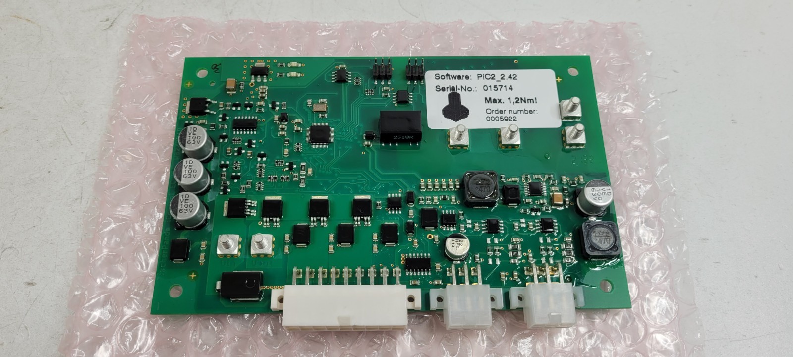 Fischer Panda iControl ECU2 PCB W02/2010 PIC2_2.42 0005922 NEW