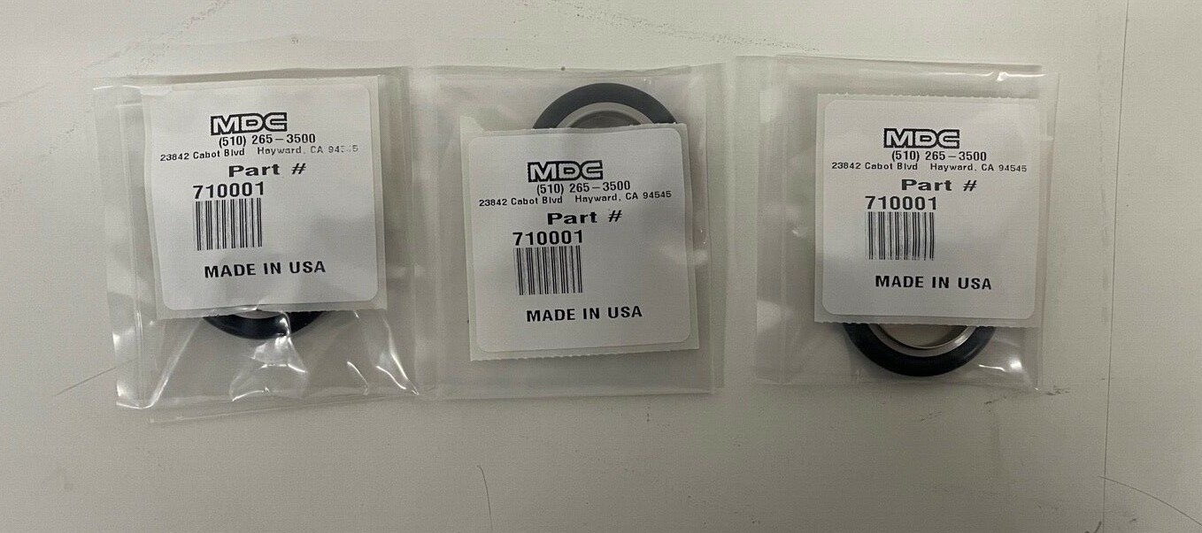 Lot of 3- MDC 710001 Vacuum Gasket