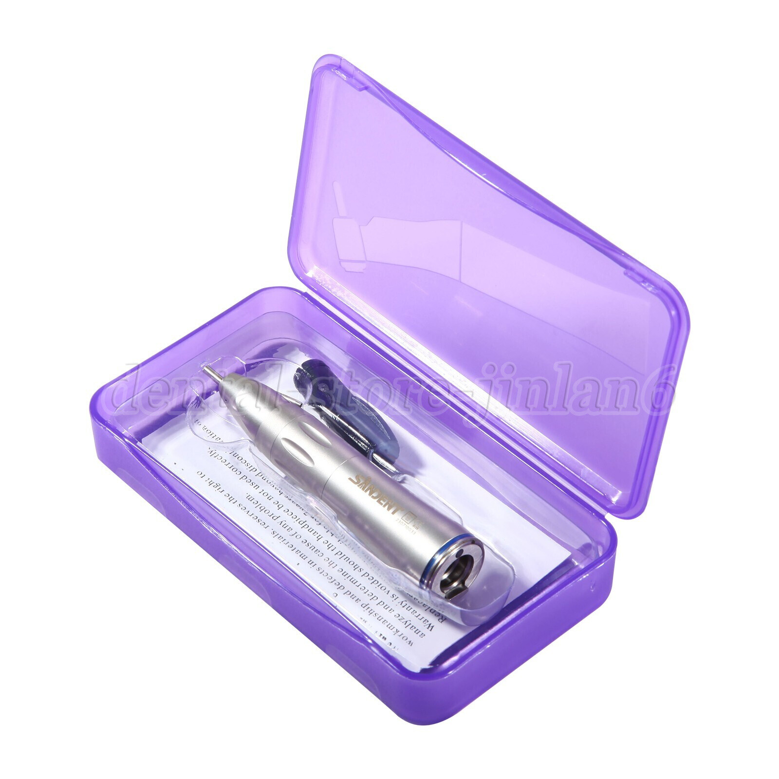 Dental 1:1 LED Fiber Optic Low Speed External Straight Surgical Handpiece COXO