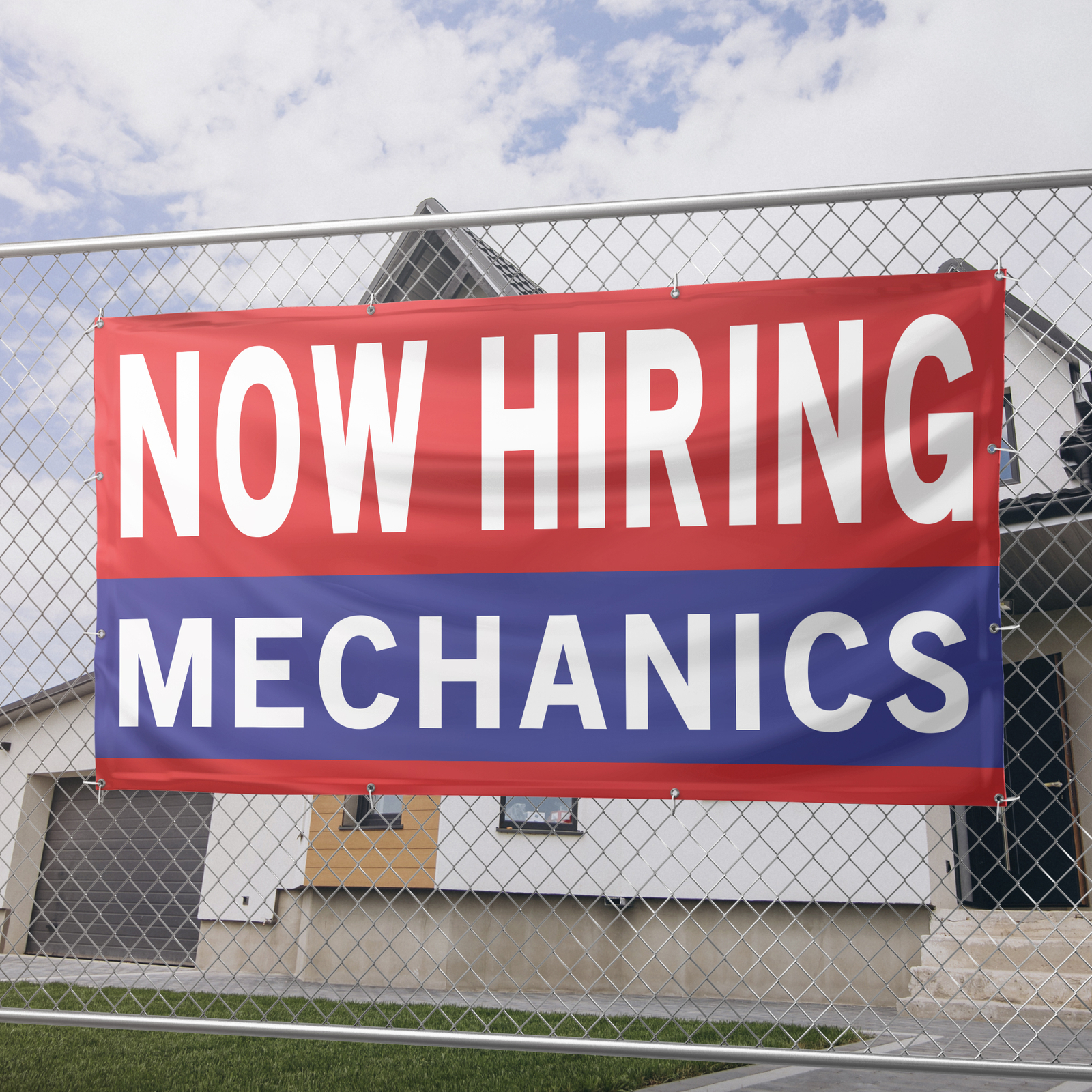 Now Hiring Mechanics 13 oz Heavy Duty Vinyl Banner Mechanic Jobs Available Sign