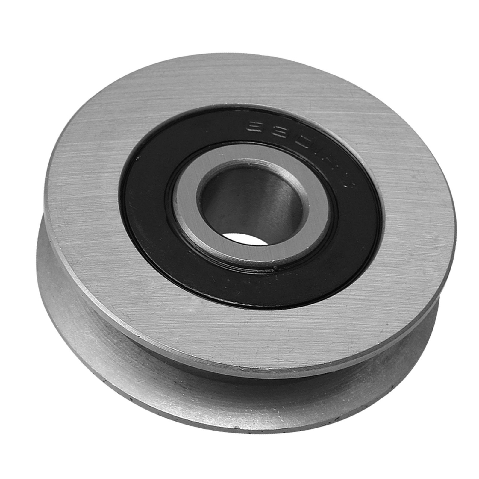 Iron Bearing Steel Cable Pulley U-Shape Groove Wheel Bearing Idler Pulley Loa…