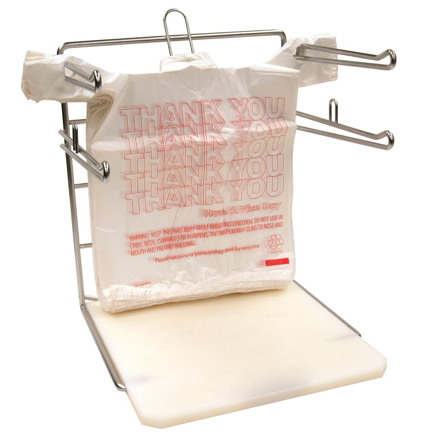 2 PACKS- Small T-Shirt Carry-Out Bags, 7″ x 5″ x 15″ (2000 ct.)