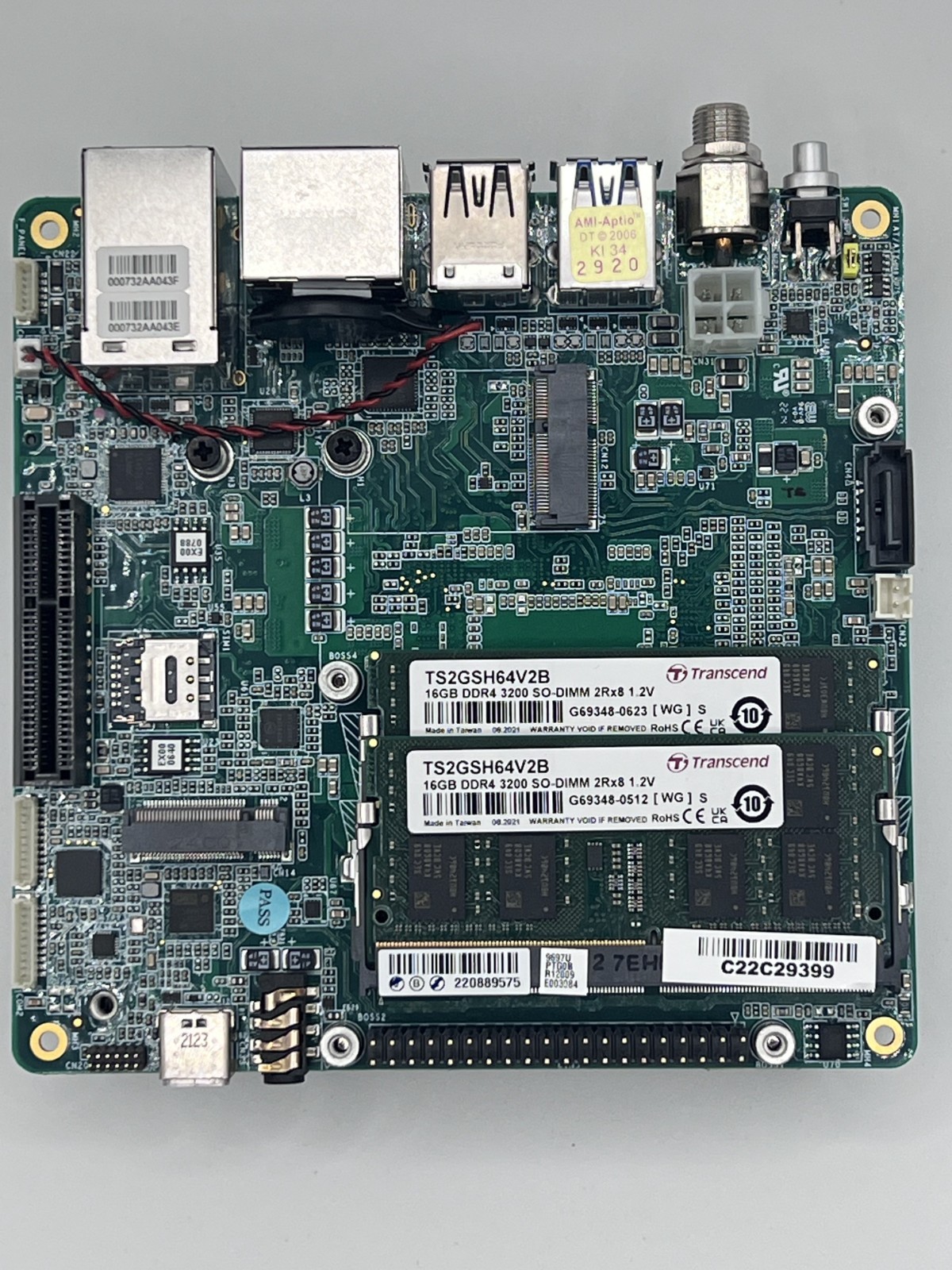 Intel® UP Xtreme 1145GRE Pi or NUC Upgrade Embedded SBC 32GB RAM 512GB SSD Kit