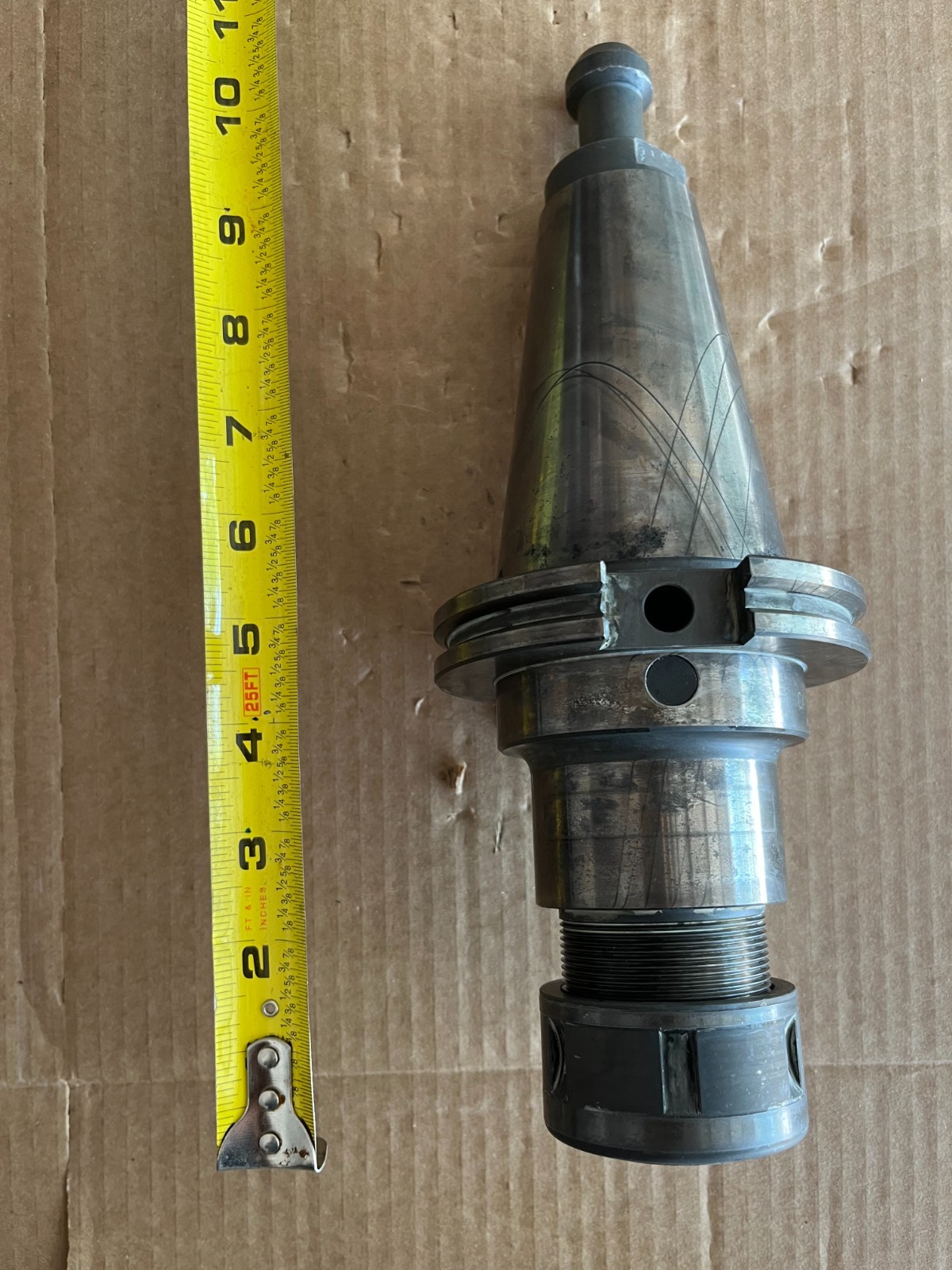Nikken CAT50 SK25 Slimline Collet Chuck CAT50-SK25-105U – CNC – Item #10 READ!