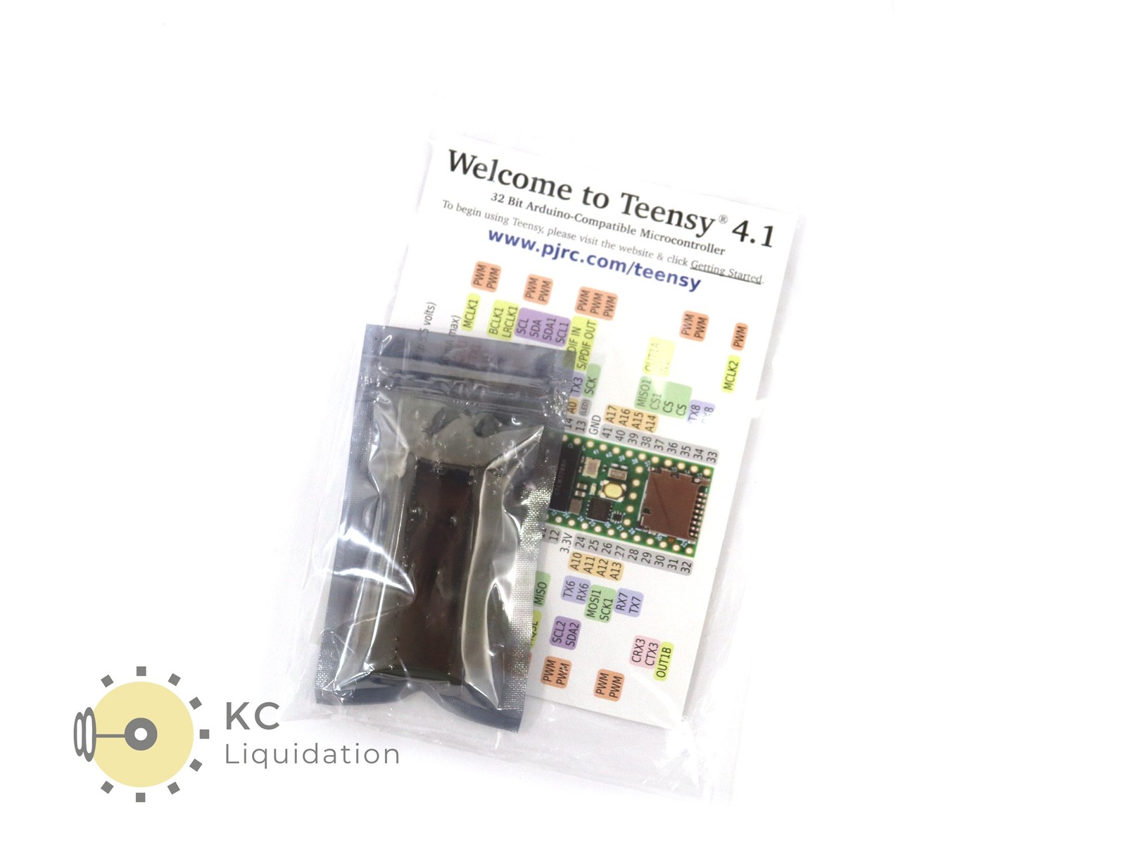 PJRC Teensy 4.1 32-Bit USB Microcontroller Development Board w/ Pins Soldered