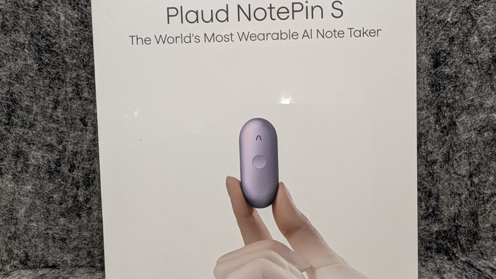 Plaud NotePin S AI Voice Recorder 64GB 112 Languages Wearable Purple 🔥New🔥