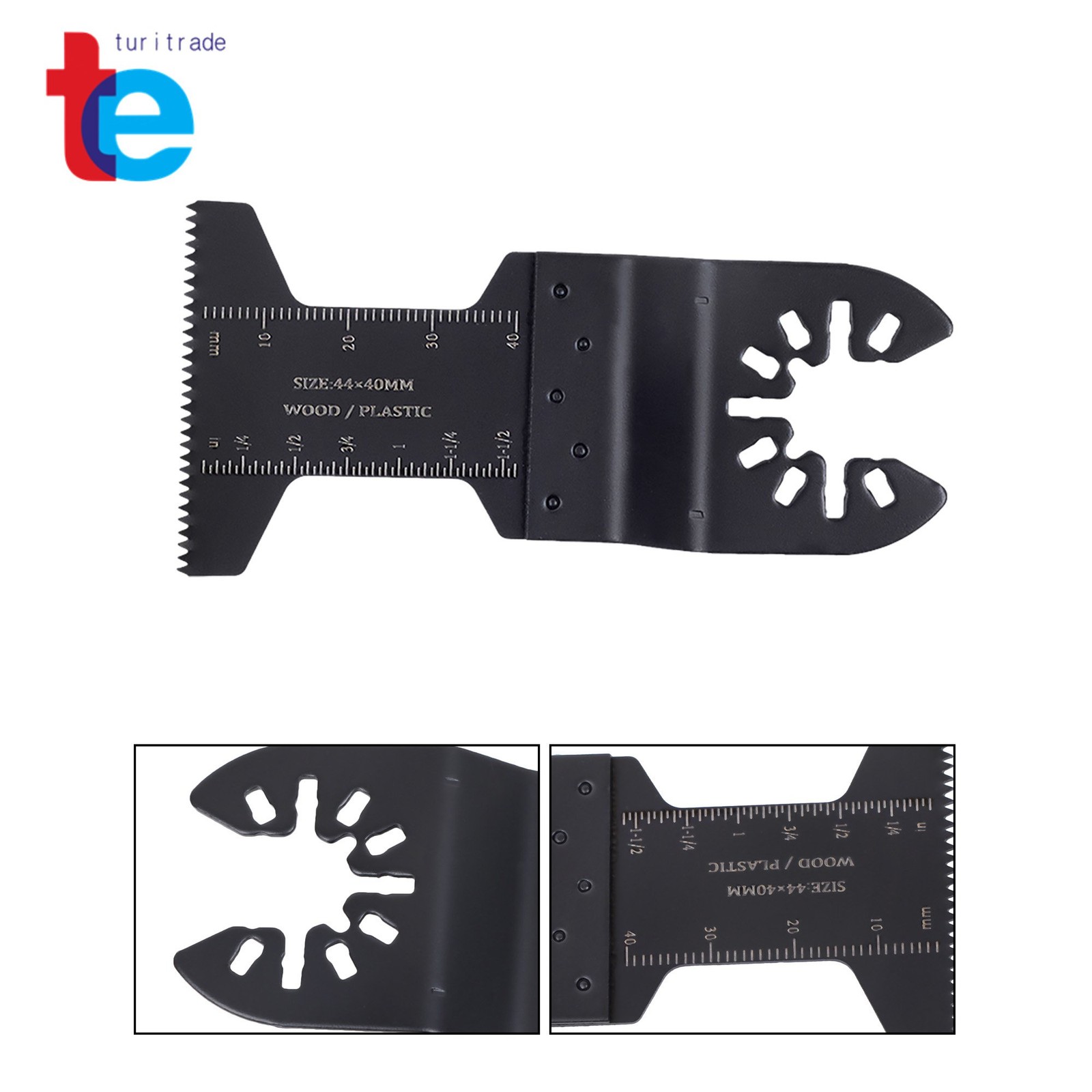 30-Piece Titanium Oscillating Tool Blades Japanese Tooth Multi Tool Blades