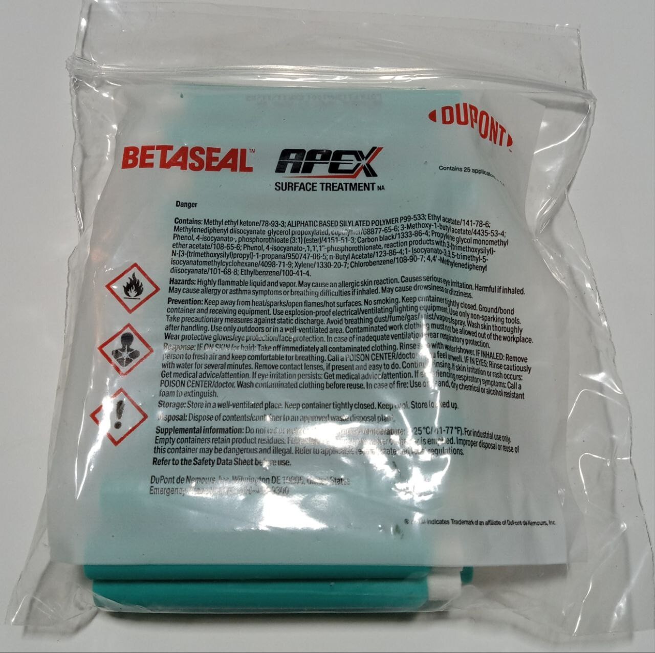 Dupont Betaseal Apex Surface Treatment 25 PC F113MA1001 EXP 11/11/2023 NEW
