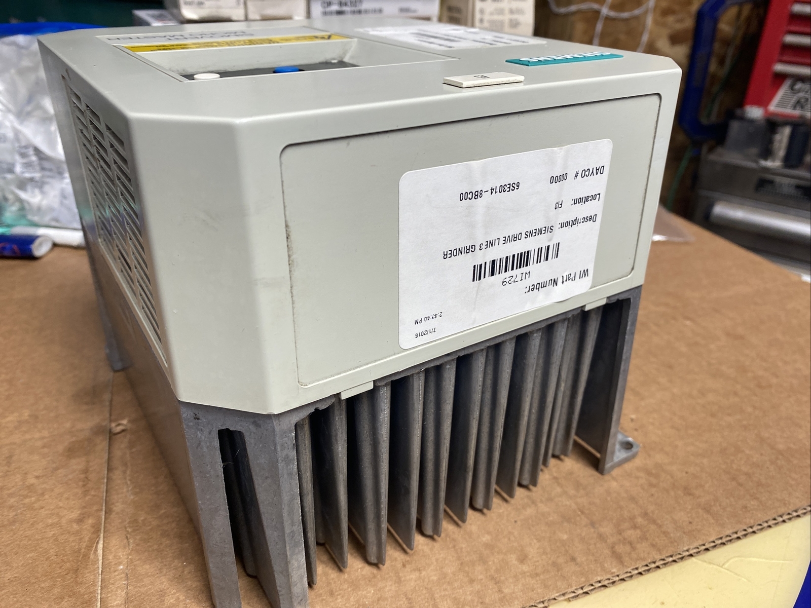 SIEMENS 6SE3014-8BC00 SIMOVERT MICROMASTER DRIVE 1.5HP 1100W 230V FAST SHIPPING