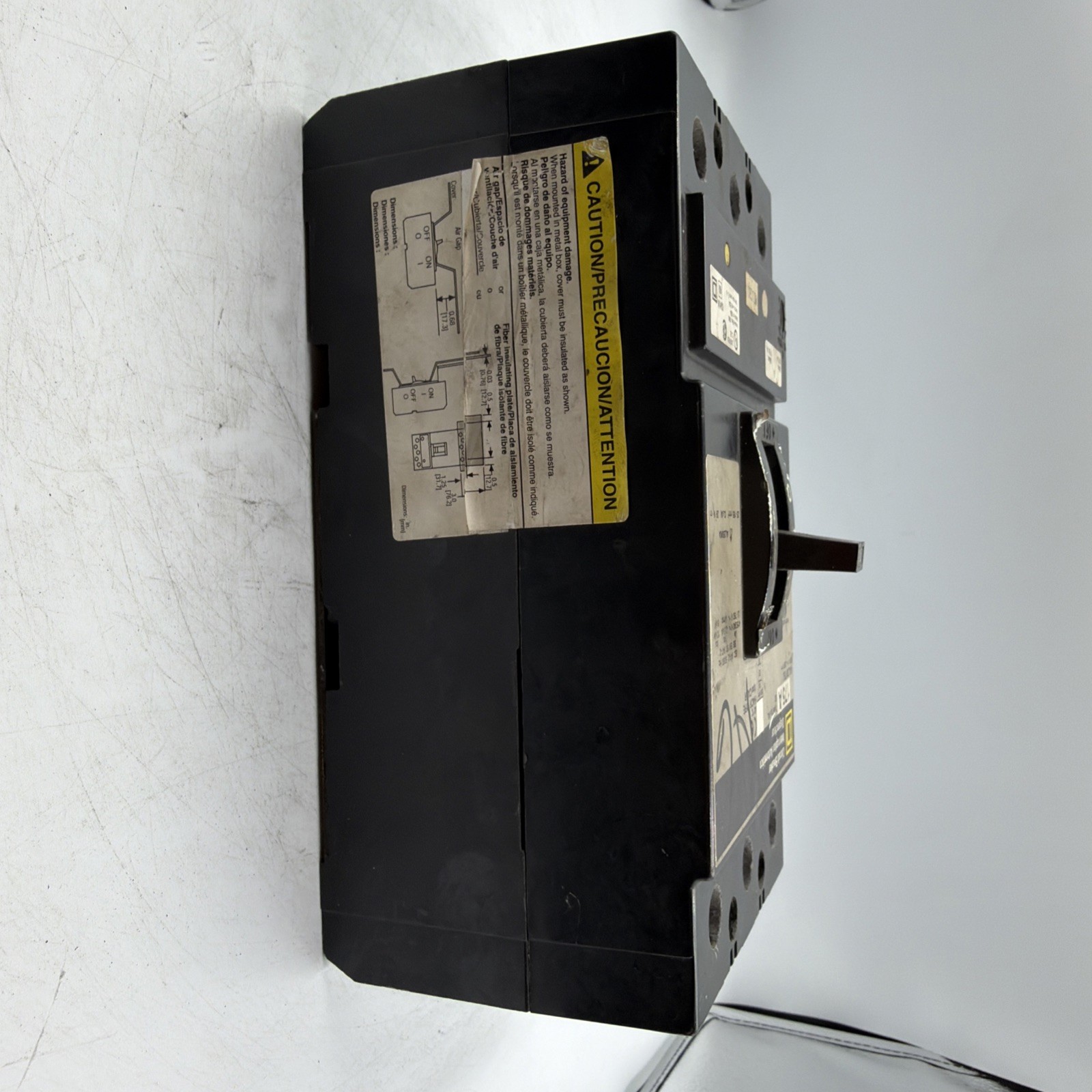 Square D KAL36175, 3p 175a 600v-ac 250VDC tested good 2yr warranty