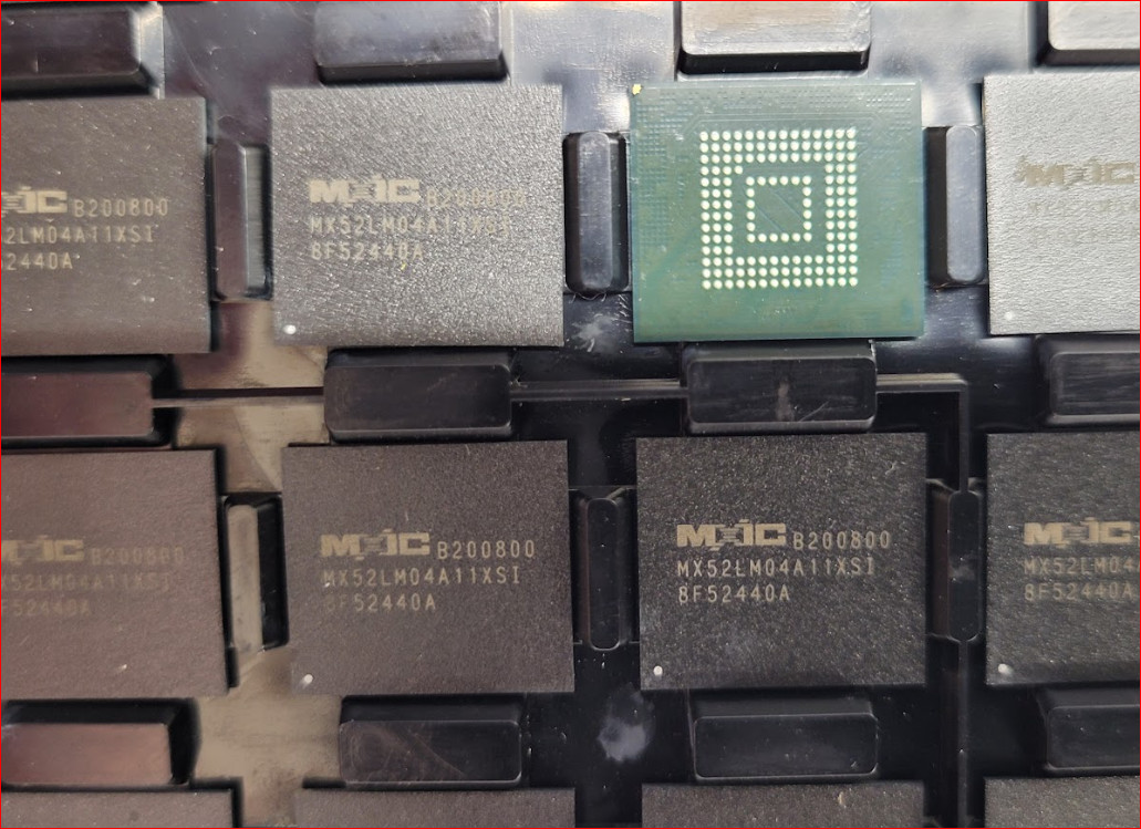 (1 PC) MX52LM04A11XSI MACRONIX IC FLASH 4GB EMMC 153-BGA (11.5X