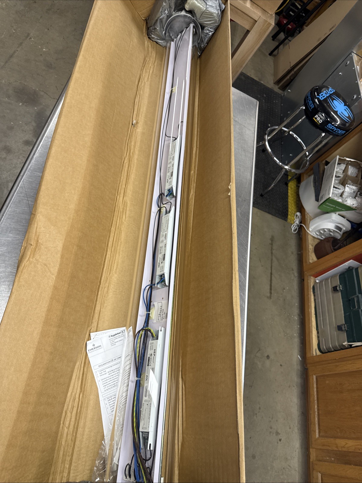 APPLETON ATX FDB358BUN TYPE FLD EXPLOSIONPROOF FLUORESCENT TUBULAR LUMINAIRE