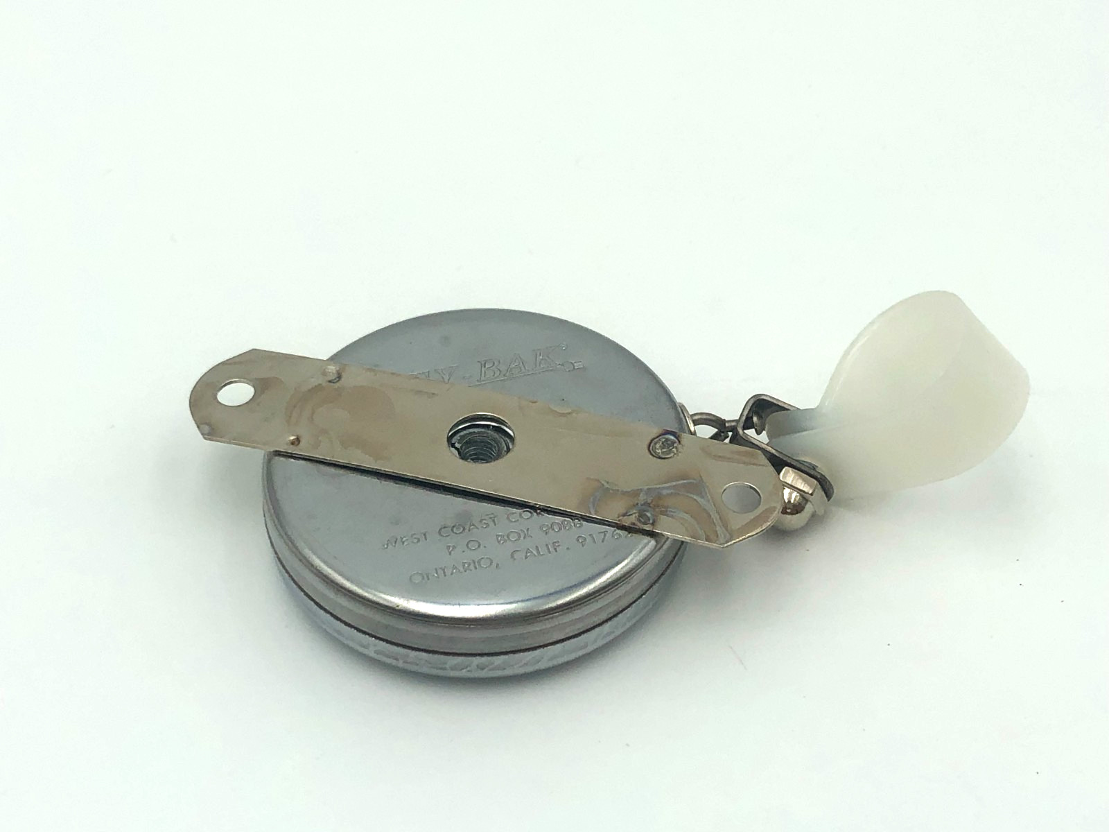 KEY-BAK 7LSC Retractable Key Reel 24″ Cord Heavy Duty Mount Base Lot of 3 NEW
