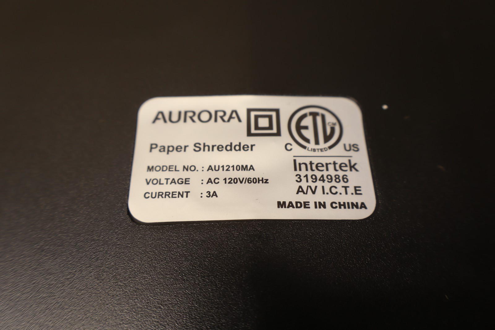 Aurora GB 12-Sheet Micro-Cut, Auto-Reverse, 60 Minutes Duty Cycle