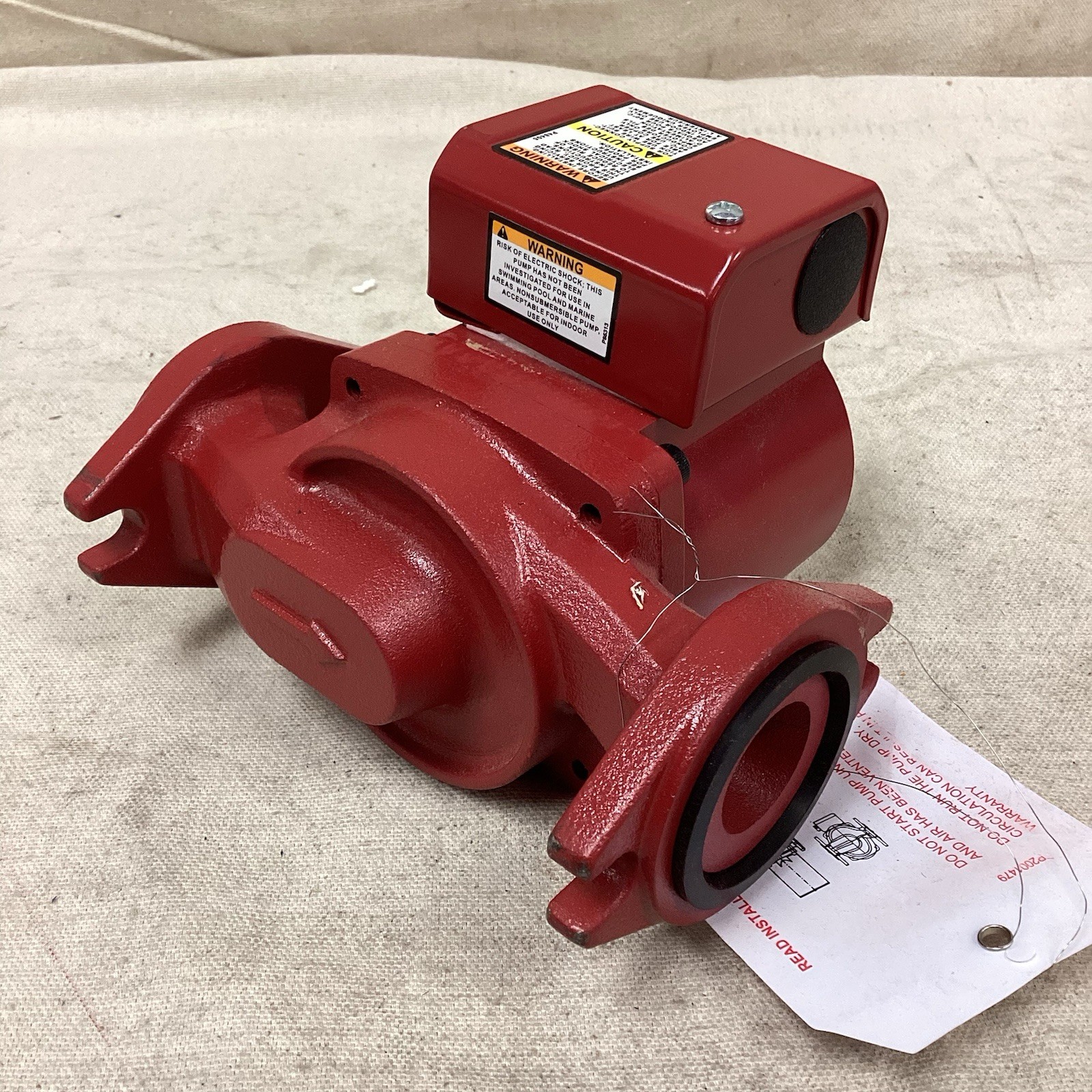 BELL & GOSSETT 103251 Hydronic Circulating Pump 1/25hp 115V 22gpm 15′ Head