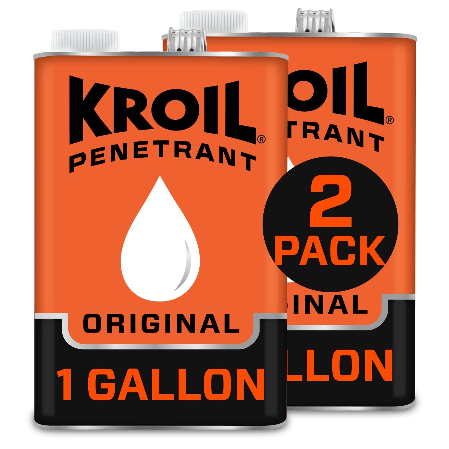 Kroil Original Penetrating Oil (Liquid-1 Gallon Can-Case of 2)