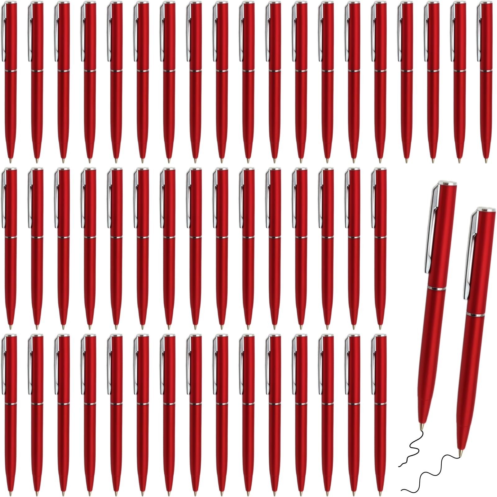 50 Pcs Small Ballpoint Pens, 4 Inch Mini Pens Bulk, for Pocket Notebooks and …